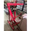 Image 2 : Engine Hoist w/Floor Jack PICK-UP LOCATION: 2635 LILLOOET STREET, VANCOUVER, BC. V5M 4P7