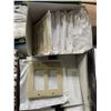 Image 2 : Pallet of Light Toggle Switches, Wall Plates for Switches, Device Mount, AC Quiet Mount, Decora Dupl