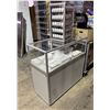 Image 2 : Group of 3 Jewelry Display Cabinet & 2 Rotating Cabinets  PICK-UP LOCATION: 2635 LILLOOET STREET, VA