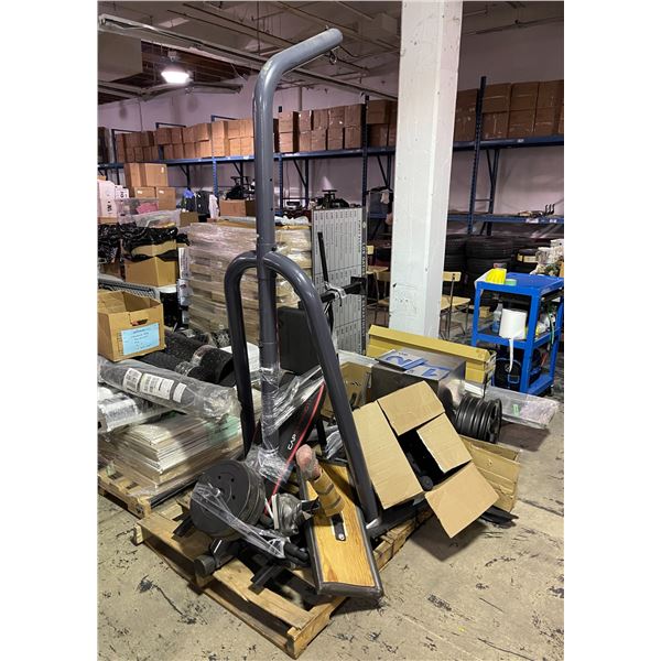 Pallet of Workout Gear  PICK-UP LOCATION: 2635 LILLOOET STREET, VANCOUVER, BC. V5M 4P7