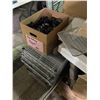 Image 2 : Pallet of Misc Including - LED Bottle Stand, Fire Extinguisher Cabinets, Server Holders, Metal Shelv