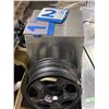Image 2 : Pallet Lot of Misc Including - Misc Stainless Steel, Wheels, Signage, Los Gatos Sign, 4 Dorex 8500 S