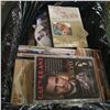 Image 3 : Table Top & Bottom of Misc Including - CDs, DVDs, & Cases of Water Bottles  PICK-UP LOCATION: 2635 L