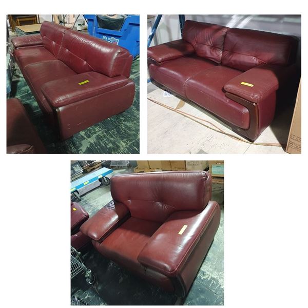 Group of 2 Sofas & Chair PICK-UP LOCATION: 2635 LILLOOET STREET, VANCOUVER, BC. V5M 4P7