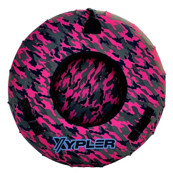 NEW Xypler - Pink Camo Hard Bottom Snow Tube