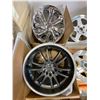 Image 3 : Group of 8 assorted single wheels rim - includes racing wheels / Raze / American racing wheels etc