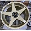 Image 2 : NEW Group of 4 WORK wheels - 2 wheels are size: 17 x 10JJ - 5 x 114.3 - 0ffset: 45 - 2 wheel is Size