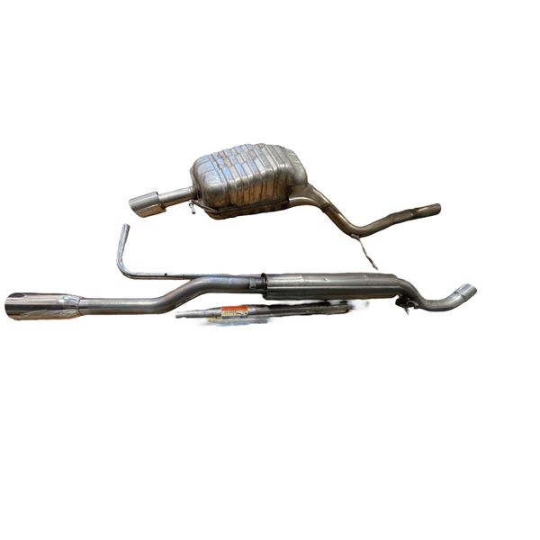 Group of 3 assorted exhaust parts