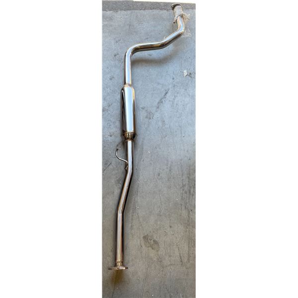 Stainless steel exhaust pipe - approx 8ft