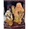 Image 2 : Large group of assorted Asian items - includes 2 Buddha statue / paintings / cabinet etc