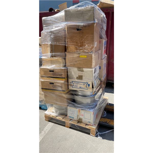 Pallet of assorted wheels - includes, steel wheels/ slightly damaged wheels & etc