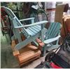 Image 1 : Group of 3 Lawn Chairs & Snow Sled