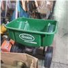 Image 2 : Group of Misc Tools Including - Rakes, Snow Shovels, Scotts Speedy Green, Shovels, Weedwacker, Etc..