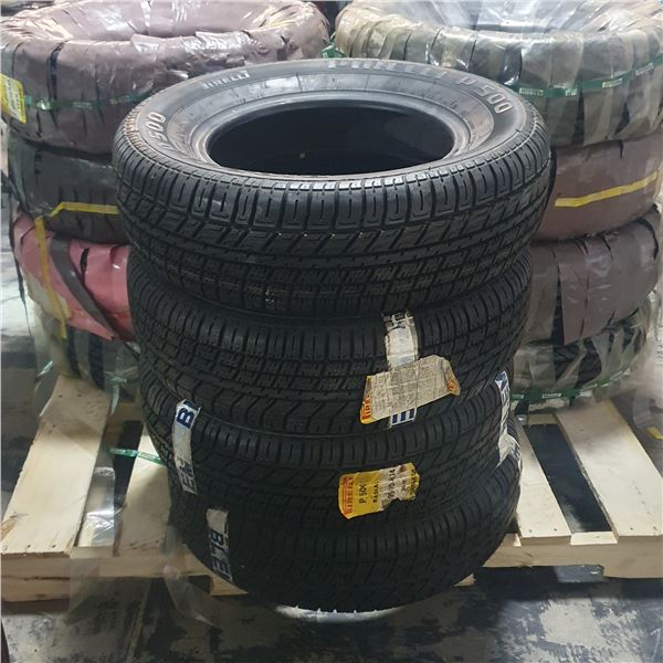 4 Pc - Pirelli P500 - 195/70R14