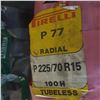 Image 2 : 4 Pc - Pirelli P77 - 225/70R15