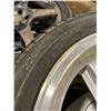 Image 3 : 4 Pc - x1 16" Ronal R9 Wheel (5x112) w/ Pirelli P-700-z 225/45ZR16 - x1 14" Acura Swirl (4x110) w/ M