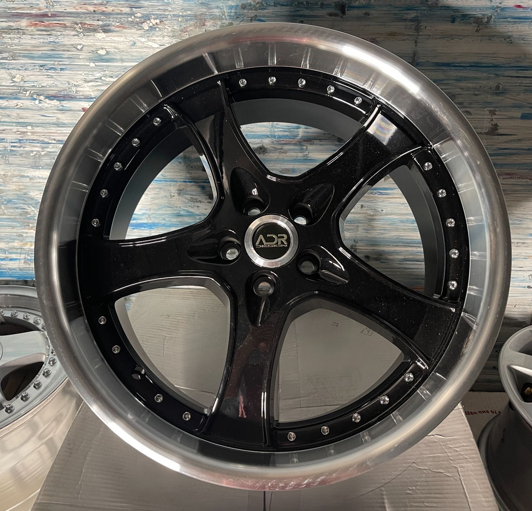 Set of 4 ADR design Spartan Via Jwl Iso wheels - sz 19 x 8.5 (Offset 35 ...
