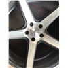 Image 2 : Set of 4 KMC black finish/MF wheels (model JNC026)