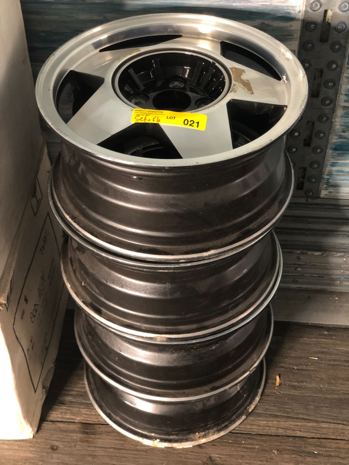 Mk2 Vw Rims Set of 4 wheels for Volkswagen Golf MK2 - sz 14H2 x 6J