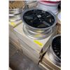 Image 2 : Set of 4 American racing equipment custom wheels w/ black rim - sz 14
