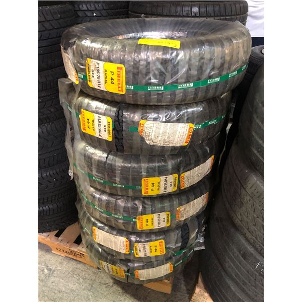 Set of 5 Pirelli P44 Radial P185/75R14