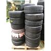 Image 2 : Pallet Full of Assorted Tires