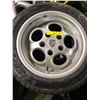 Image 2 : Set of 4 17 1/2" Rims w/Tires (Caps not complete)