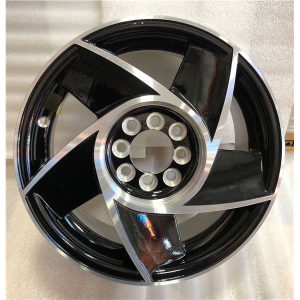 Set of 4 American racing equipments custom wheels - sz 15x6 (part no. 21-5610-L-B)
