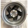 Image 3 : Set of 4 American racing equipments custom wheels - sz 15x6 (part no. 21-5610-L-B)