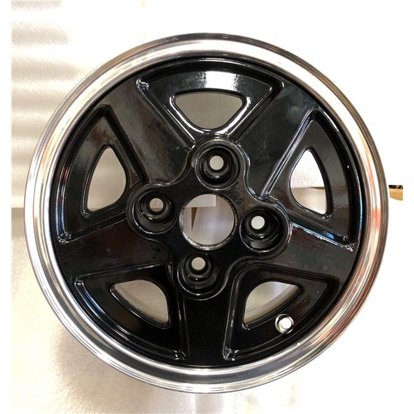 Set of 4 American racing equipments custom wheels - sz 13x5,5 w/ insert (part no. 219-3548-B)
