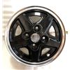 Image 1 : Set of 4 American racing equipments custom wheels - sz 13x5,5 w/ insert (part no. 219-3548-B)