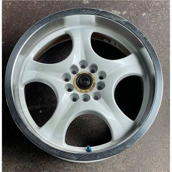 Set of 4 DTM wheels rim - sz 17 x 7 (slight damage on rim)