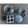 Image 2 : Box full of assorted wheel caps - includes Toyota / Honda / Volvo / Volkswagen etc