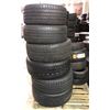 Image 2 : Pallet full of assorted tires