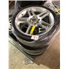 Image 1 : Set of 4 Hokuto 18 1/2" rims w/ tires
