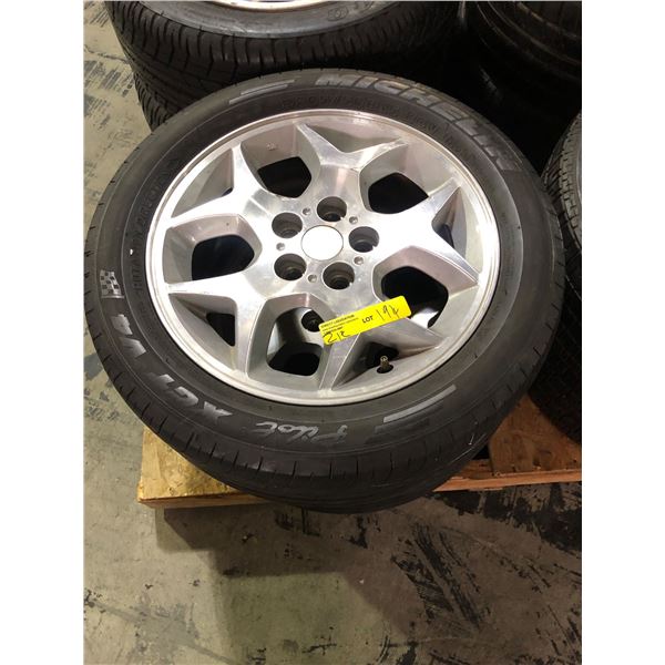Set of 2 16" rims w/ tires