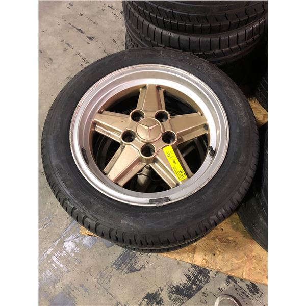 Set of 2 Mercedes 17" rims w/ tires