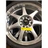 Image 2 : Set of 3 LOCO 18 1/2" rims w/ tires (2 missing caps)