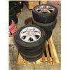Image 1 : Pallet full of assorted rims w/ tires