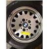 Image 2 : Set of 2 BMW 16" rims w/ Michelin 205/60 R15 tires