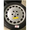 Image 2 : Set of 4 Mercedes 16" rims w/ Michelin 195/60 R15 tires