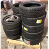 Image 2 : Pallet full of assorted tires