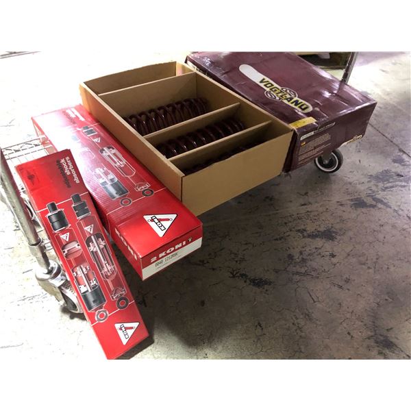 Group of assorted items - includes Koni adjustable shock absorbers (new in boxes)/ Vogtland 30-60mm
