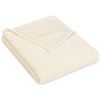 Image 1 : Pinzon Velvet Plush Blanket - Twin, Ivory