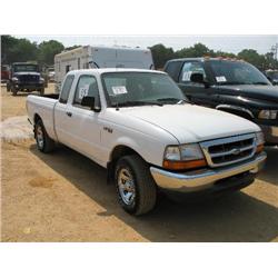 2000 FORD RANGER XLT EXTENDED CAB PICKUP