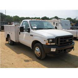2002 FORD F350 MECHANIC TRUCK