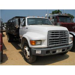 1999 FORD F800 S/A FLATBED