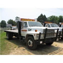 1992 FORD F700 S/A FLATBED DUMP