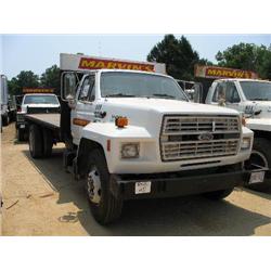 1991 FORD F700 S/A FLATBED DUMP