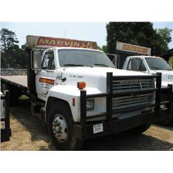 1992 FORD F700 S/A FLATBED DUMP